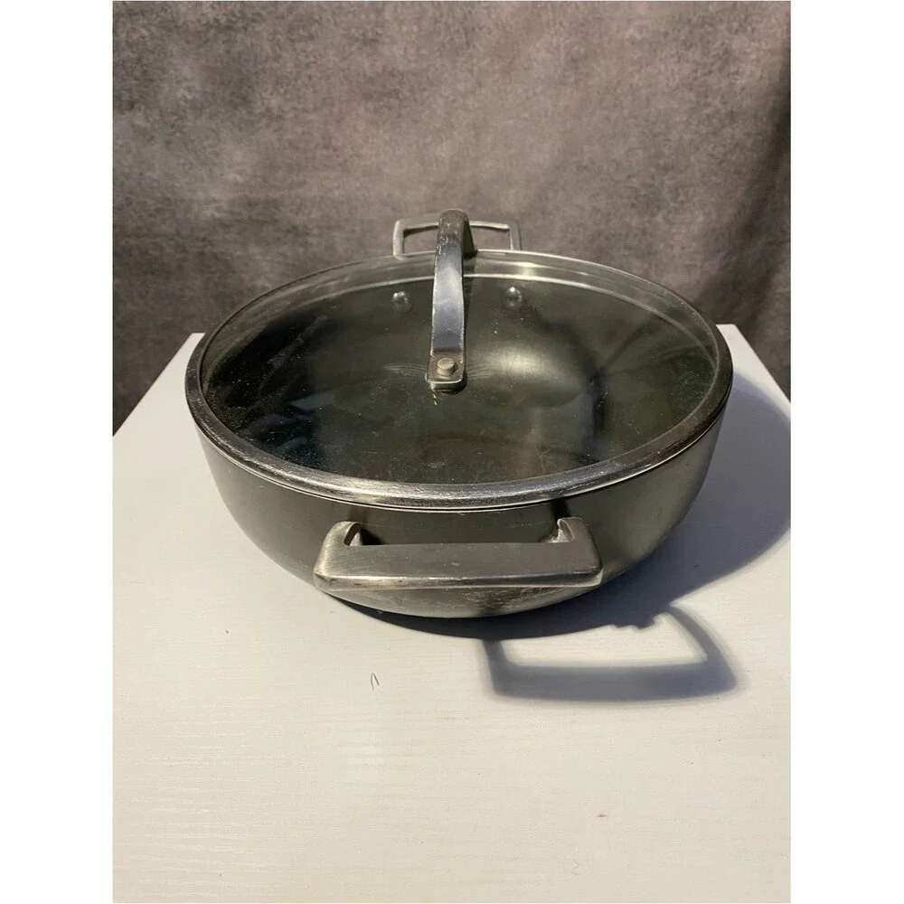 Kirkland Signature Hard Anodized 4.4 Qt Deep Saute Pan Lid